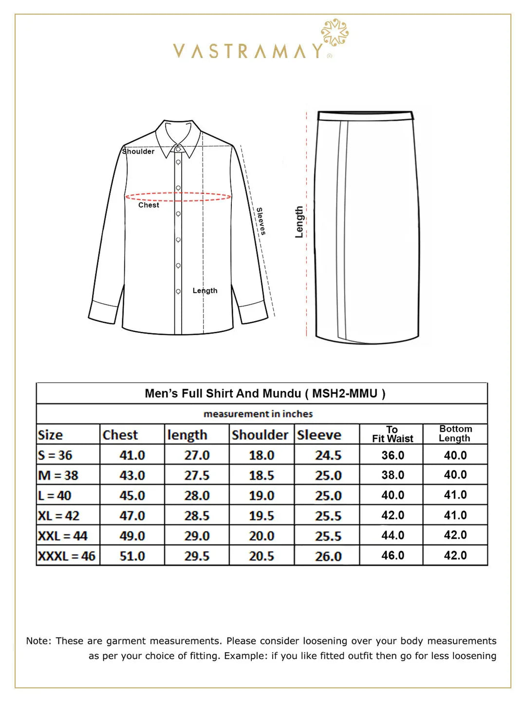 Men's White Cotton Shirt And Mundu Set