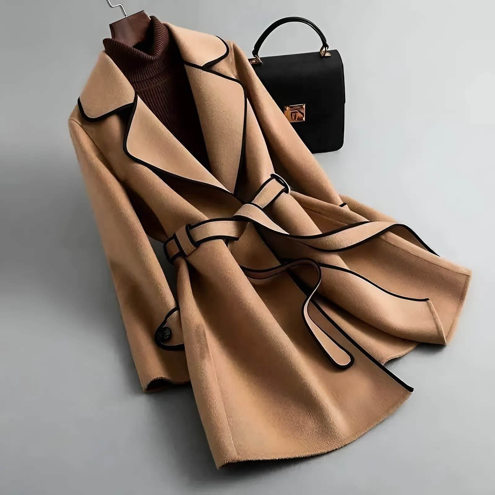 Madison Wool Coat  - By Qivii