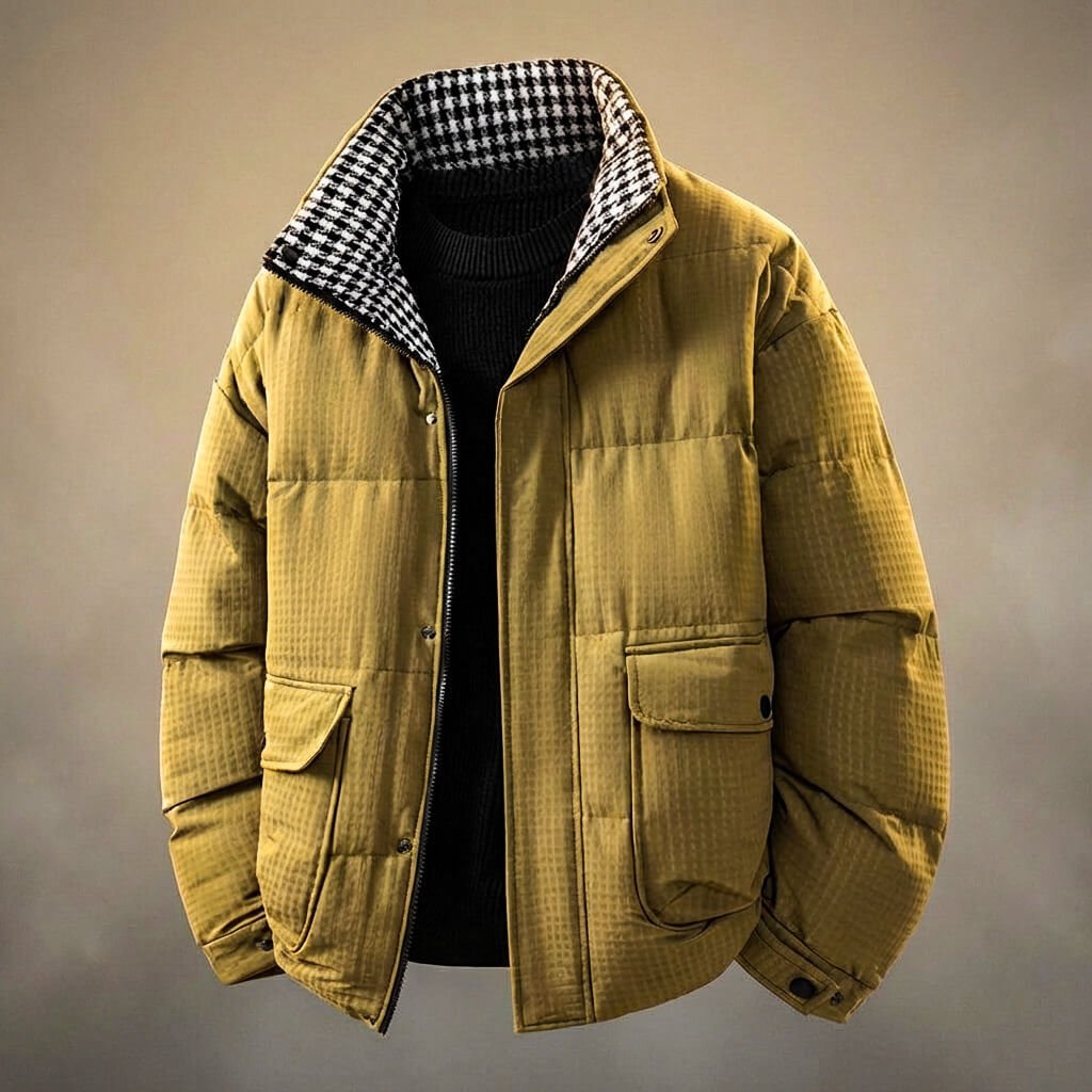 Sinclair Legacy Houndstooth Jacket  - By Qivii