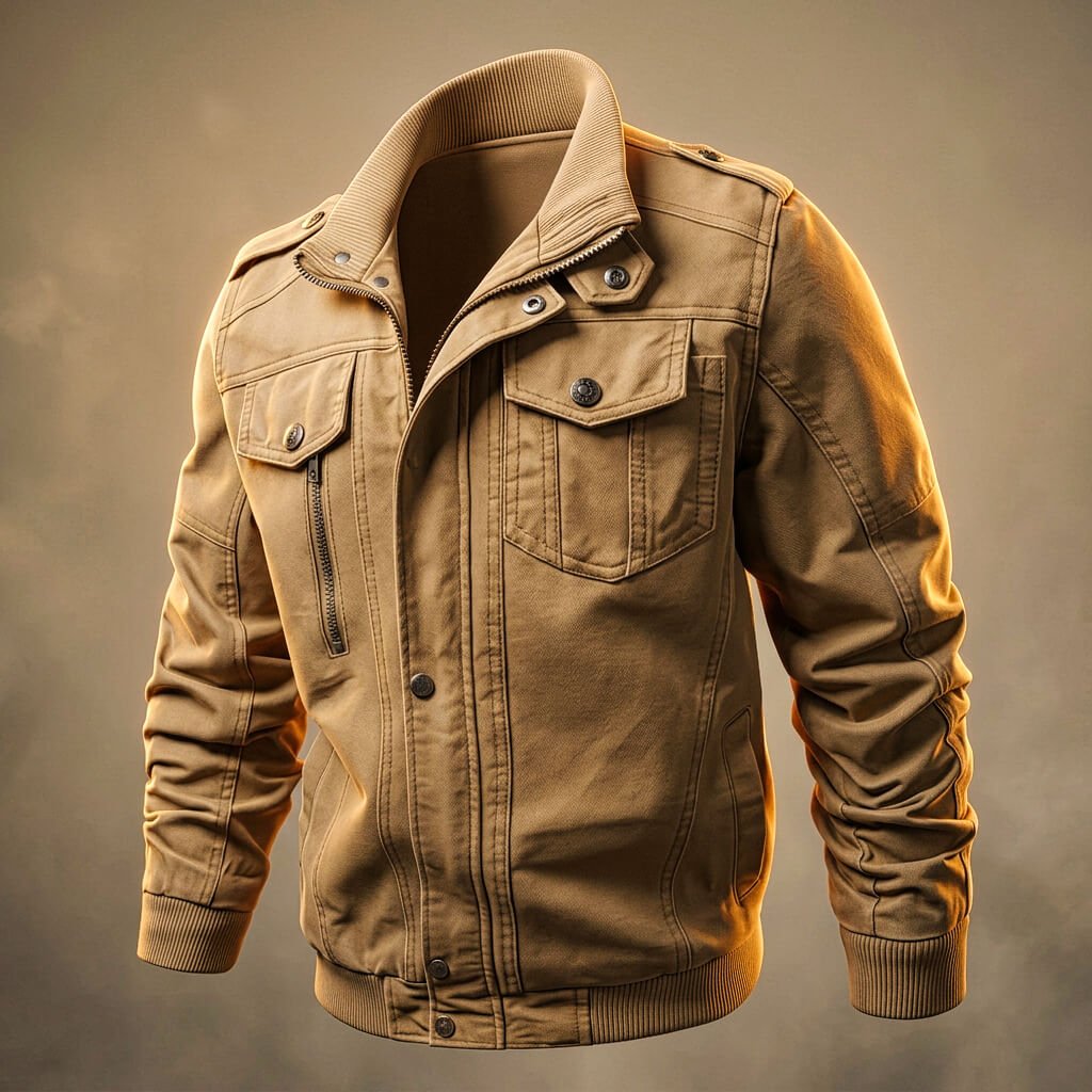 Aaron Organic Denim Jacket  - By Qivii
