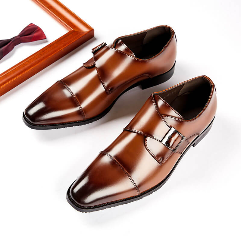 Leonardo Bellini Leather Shoes  - By Qivii