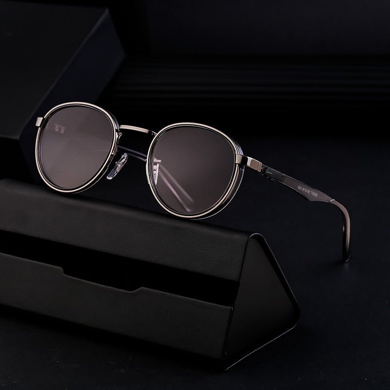Tommaso Vintage Oval Shades  - By Qivii