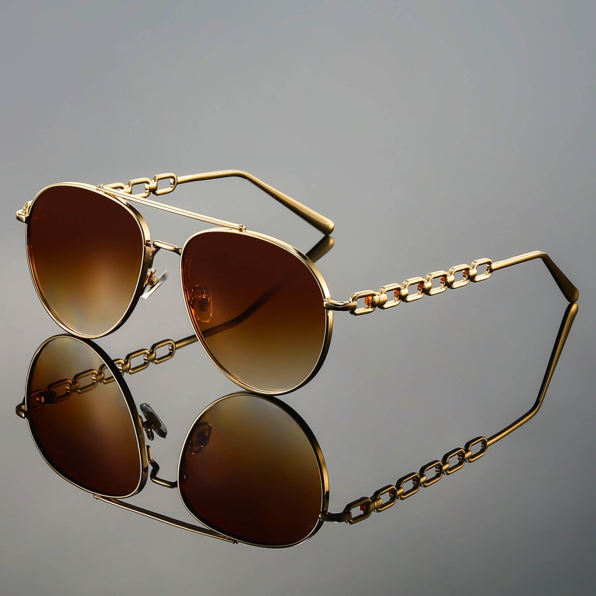 Chain Reaction Retro Shades  - By Qivii
