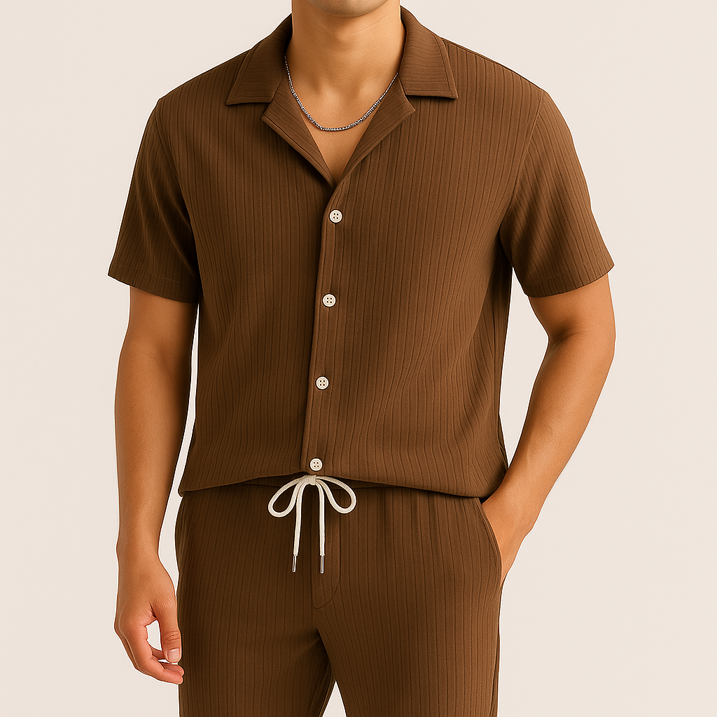 Jameson Relaxed Pants Set  - By Qivii