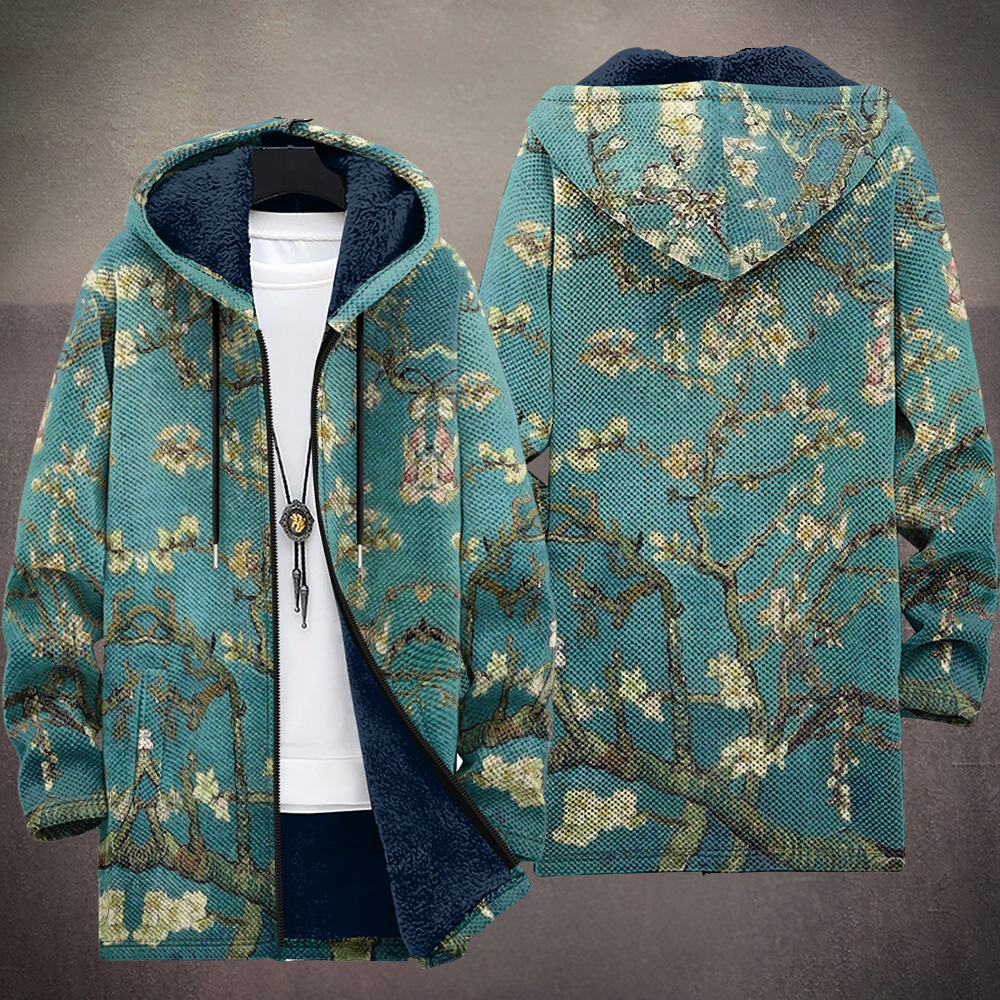 Celine™ | Luxe cardigan met artistieke inspiratie en ritssluiting  - By Qivii