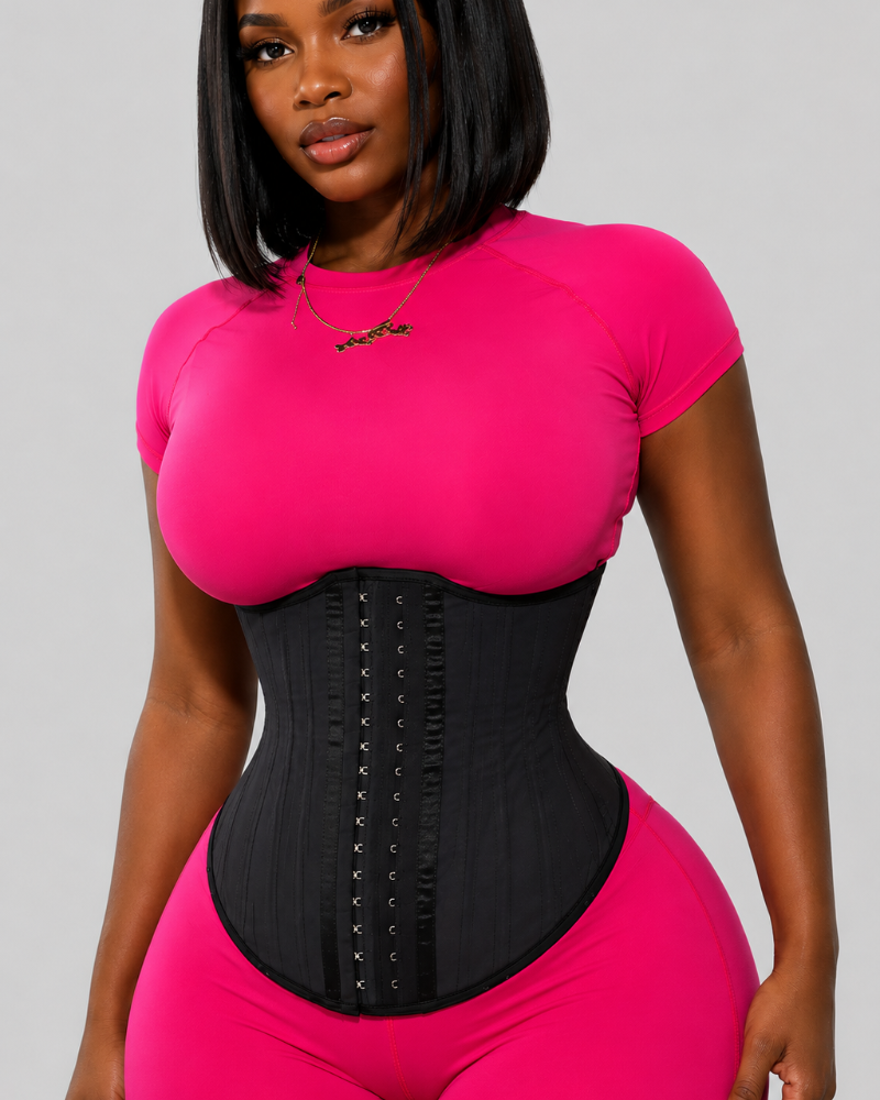 Latex Waist Trainer 25-Steel Boned Binders Corset