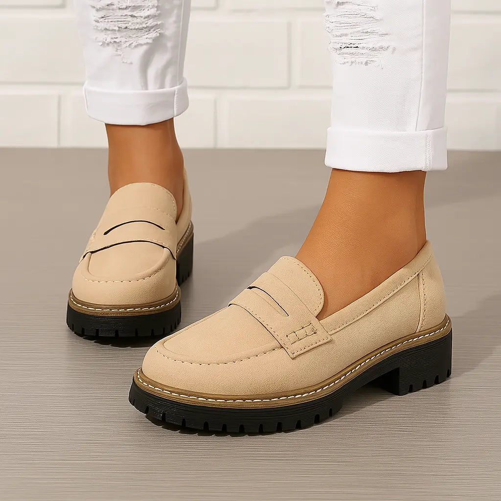 Nadia - Zeitlose Loafers  - By Qivii