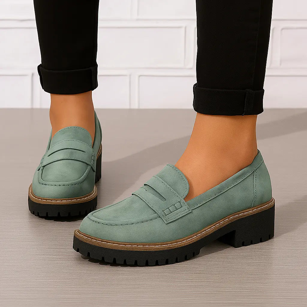 Nadia - Zeitlose Loafers  - By Qivii