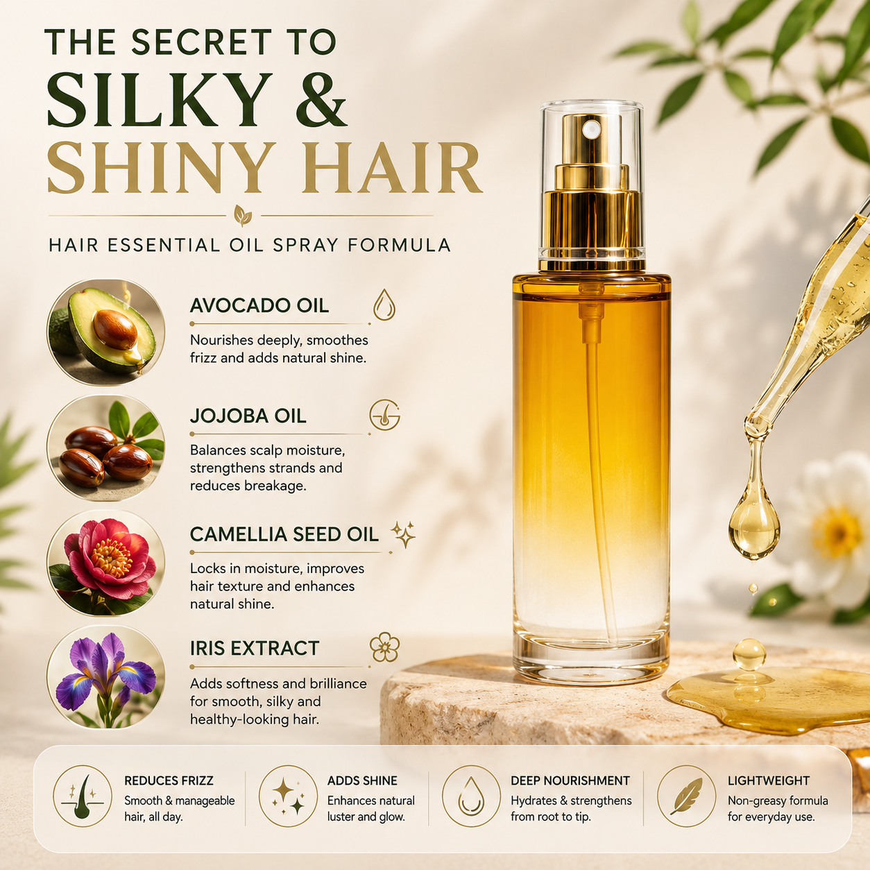 Hair Oil Spray