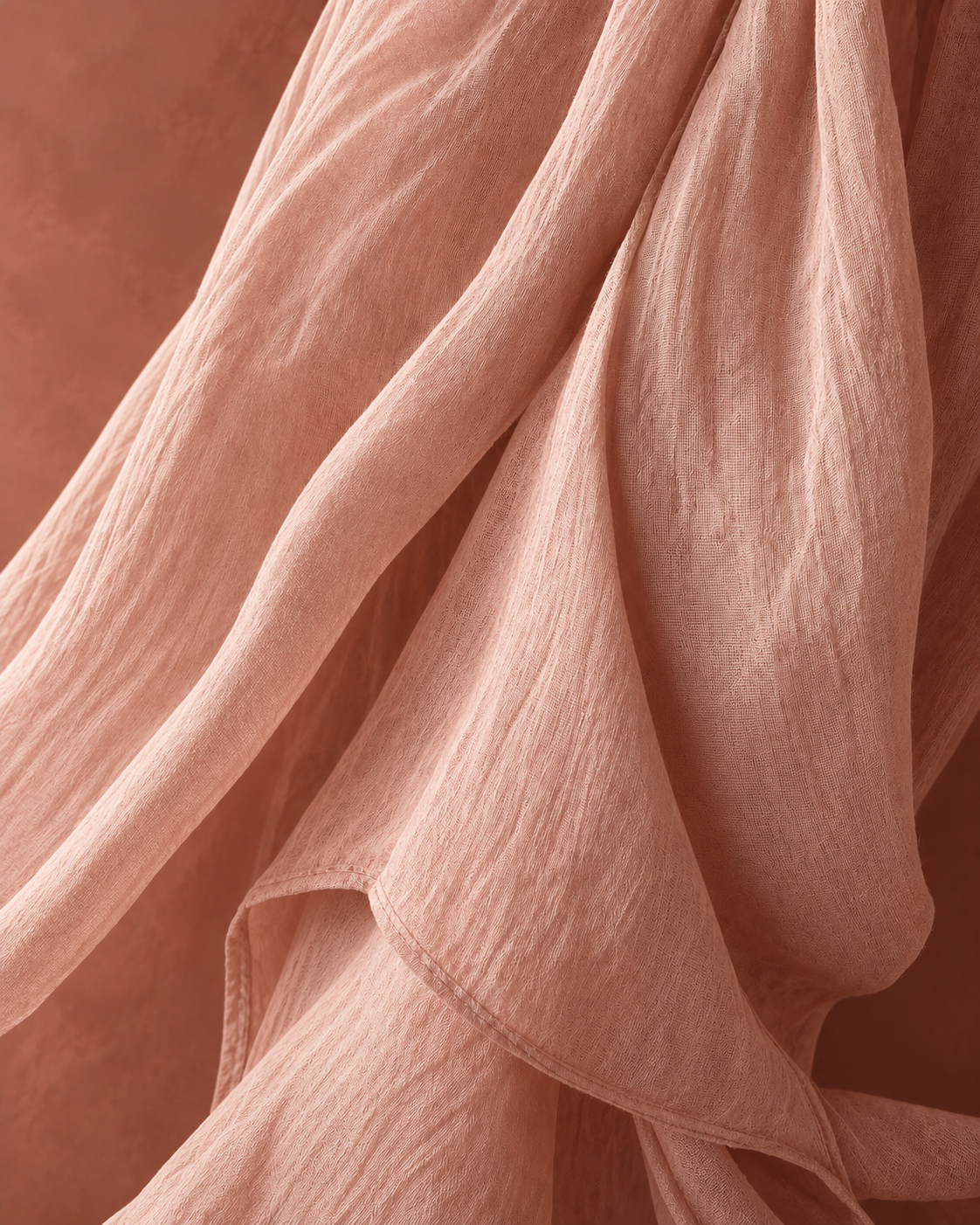 Women's Elegant Pink Cotton-Linen One-Shoulder Sleeveless Maxi Dress  - By Qivii