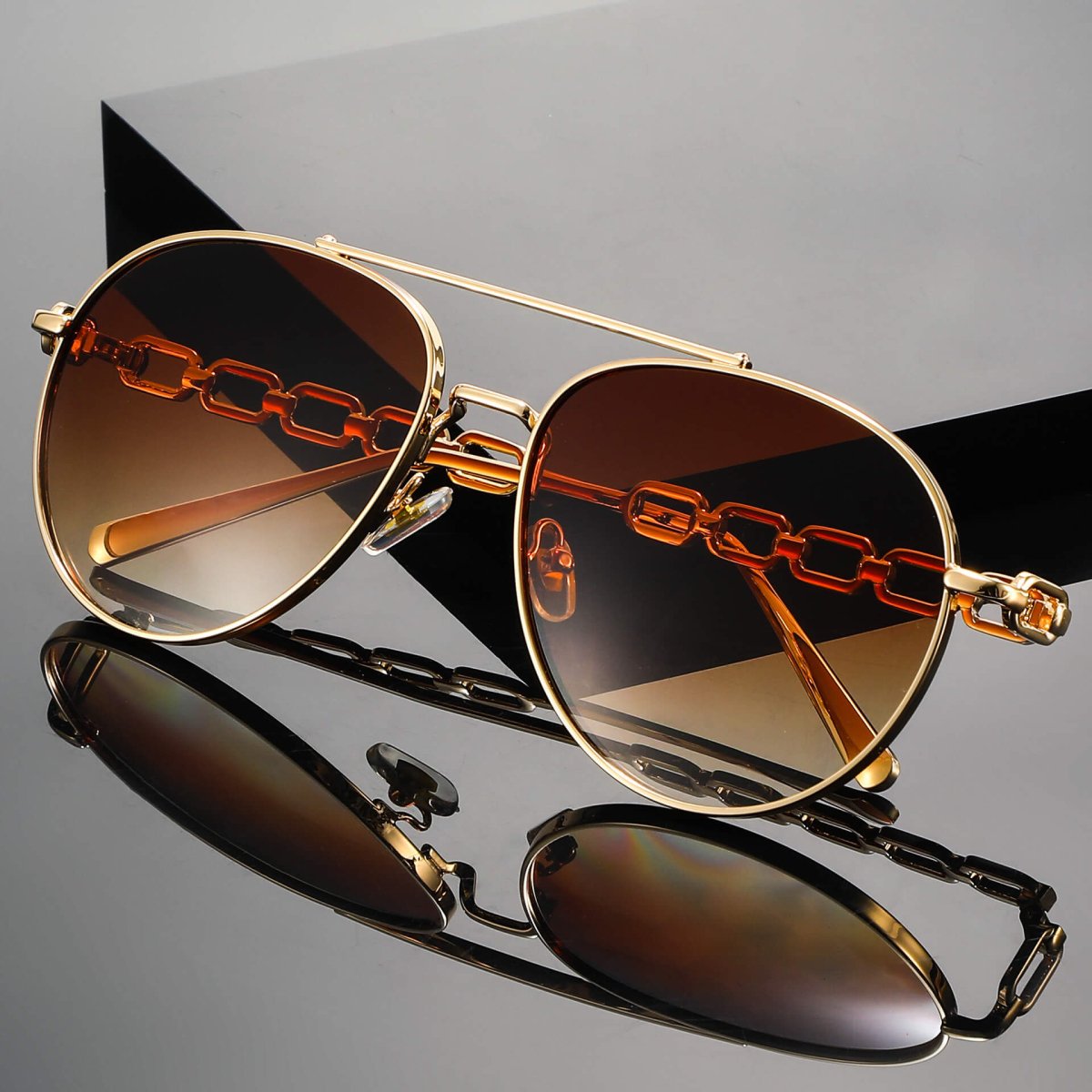 Chain Reaction Retro Shades  - By Qivii