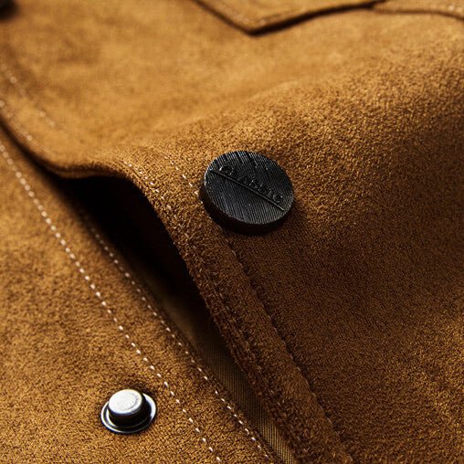Beverly Suede Retro Jacket  - By Qivii