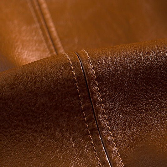 Alessandro Verdi Leather Jacket  - By Qivii