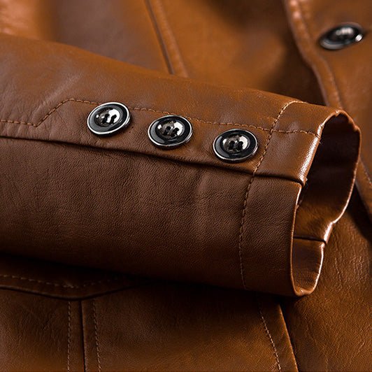 Alessandro Verdi Leather Jacket  - By Qivii