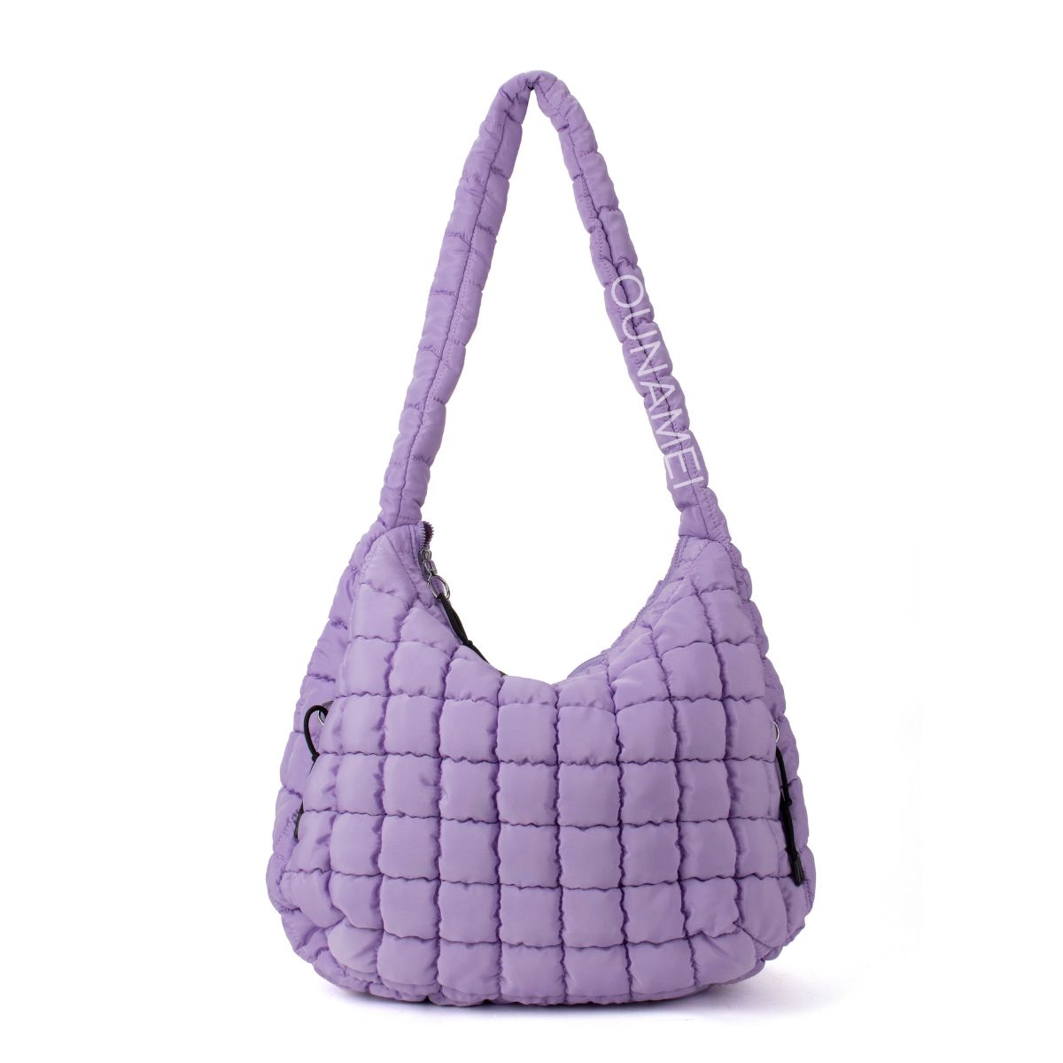 Ounamei Quilted Puffer Hobo Tote Bag for Women | Large Lightweight Carryall Shoulder & Crossbody Bag with Multiple Pockets