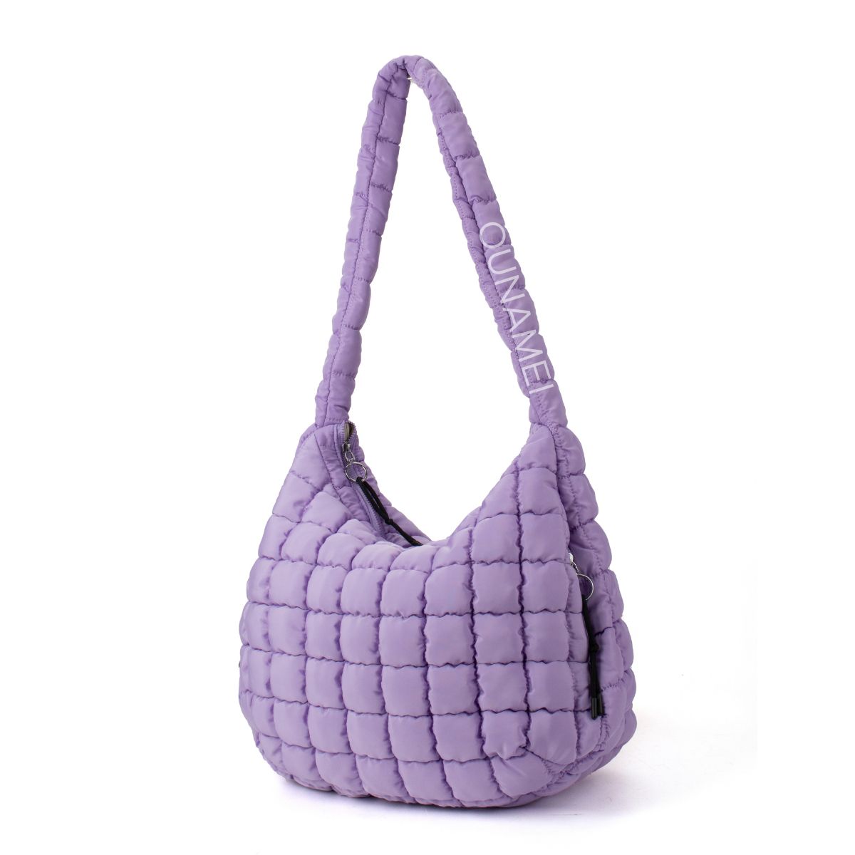 Ounamei Quilted Puffer Hobo Tote Bag for Women | Large Lightweight Carryall Shoulder & Crossbody Bag with Multiple Pockets