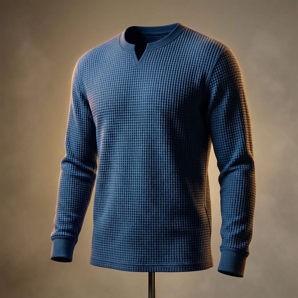 Whitaker Prestige Waffle Knit Shirt  - By Qivii