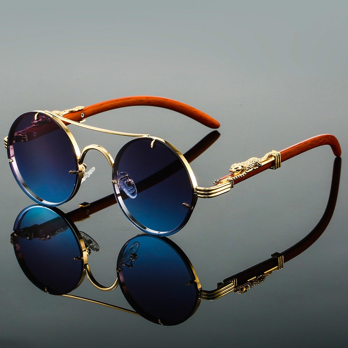 Panthera Onca Retro Shades  - By Qivii