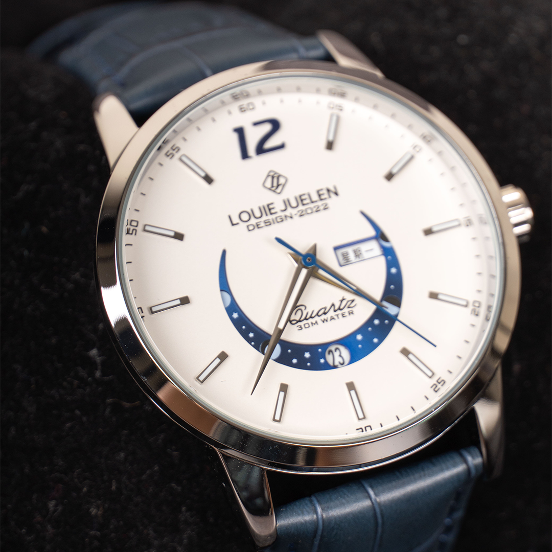 Chique Maanfase Horloge  - By Qivii