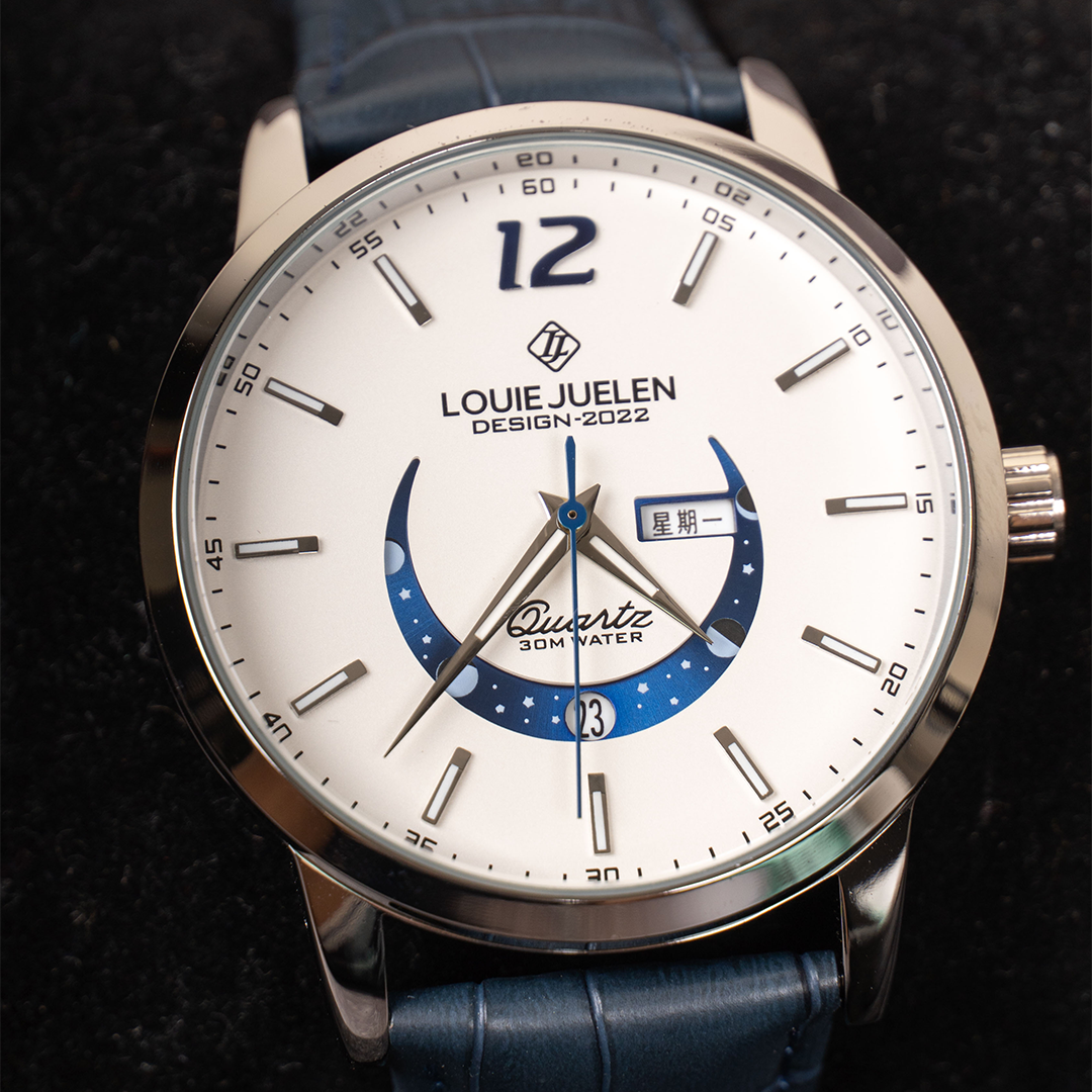 Chique Maanfase Horloge  - By Qivii