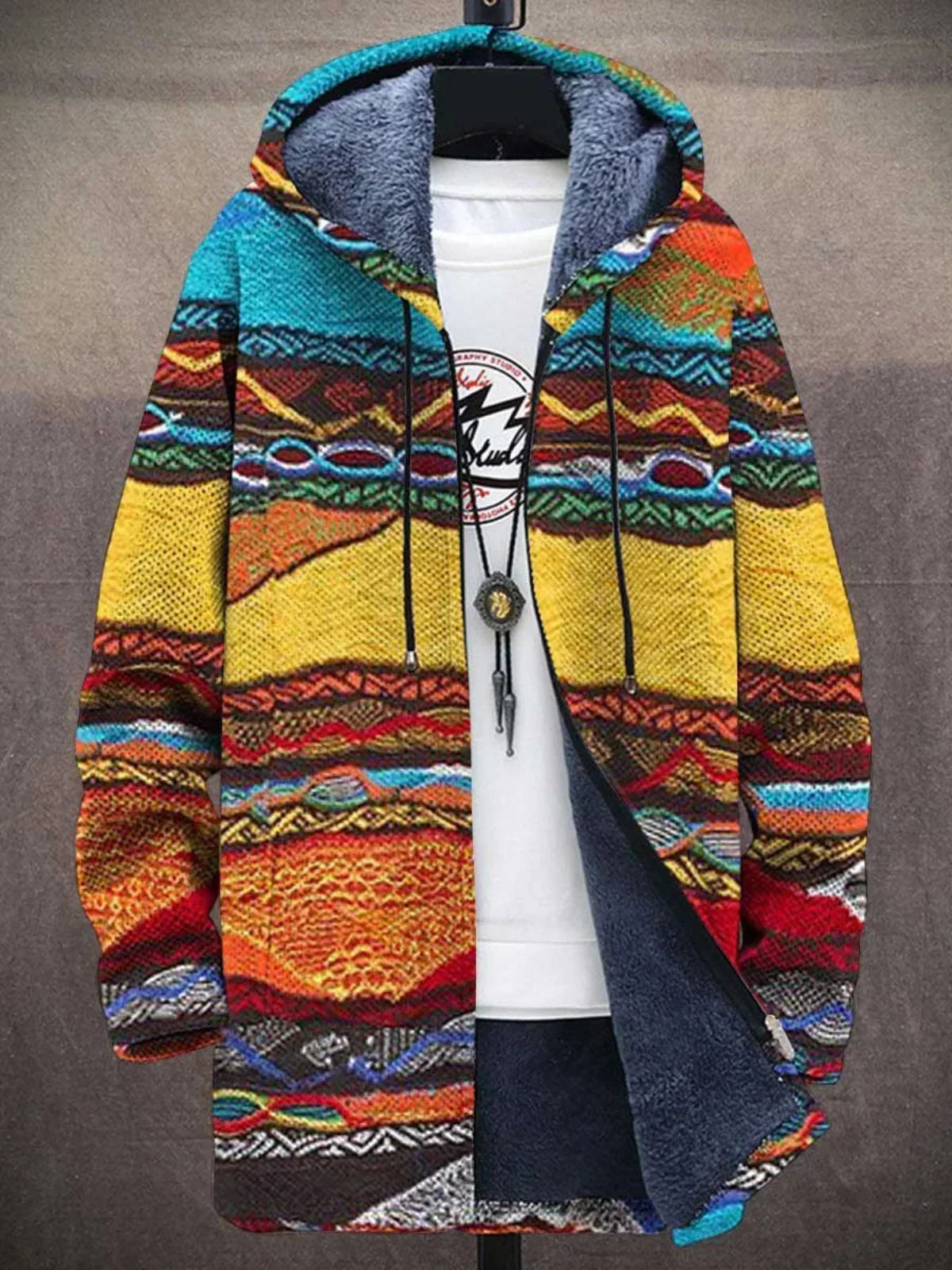 Dalila™ | Luxe cardigan met artistieke inspiratie  - By Qivii
