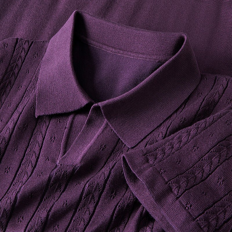 Jerome Prestige Knit Polo  - By Qivii