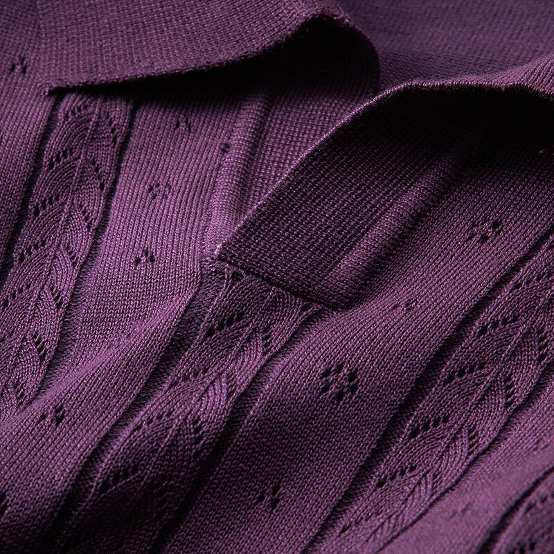 Jerome Prestige Knit Polo  - By Qivii
