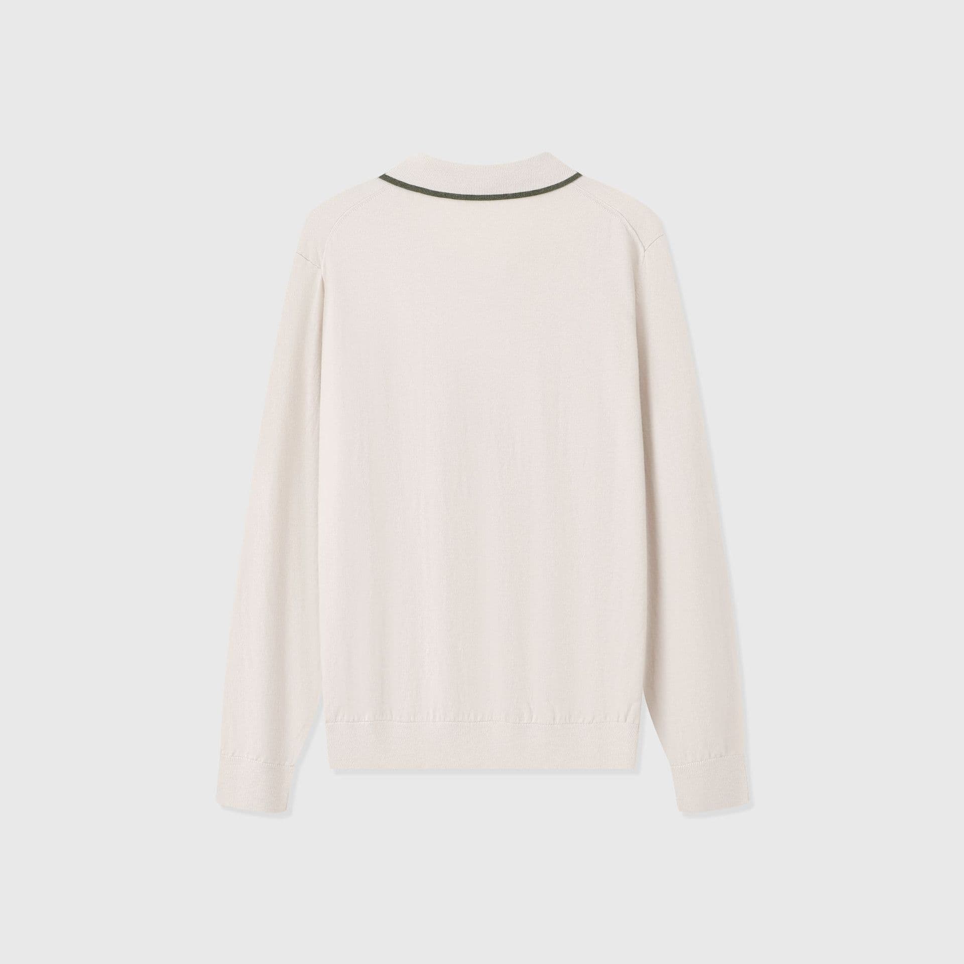 Trani Long-Sleeve Knit Polo