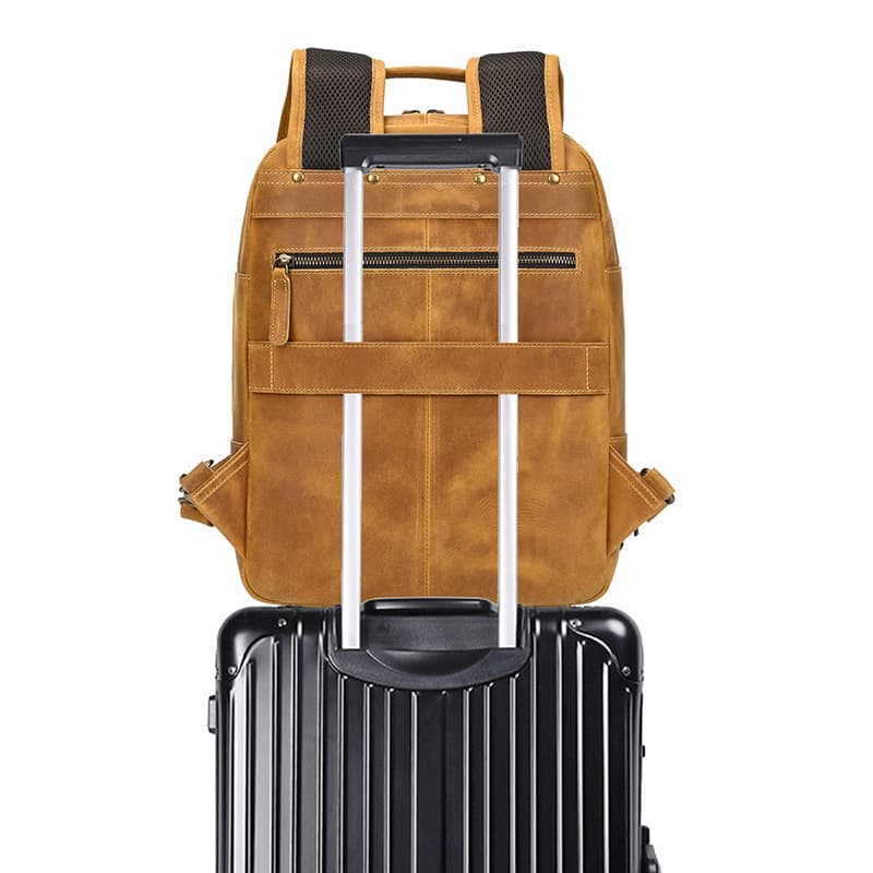 Radnor Leather Laptop Backpack