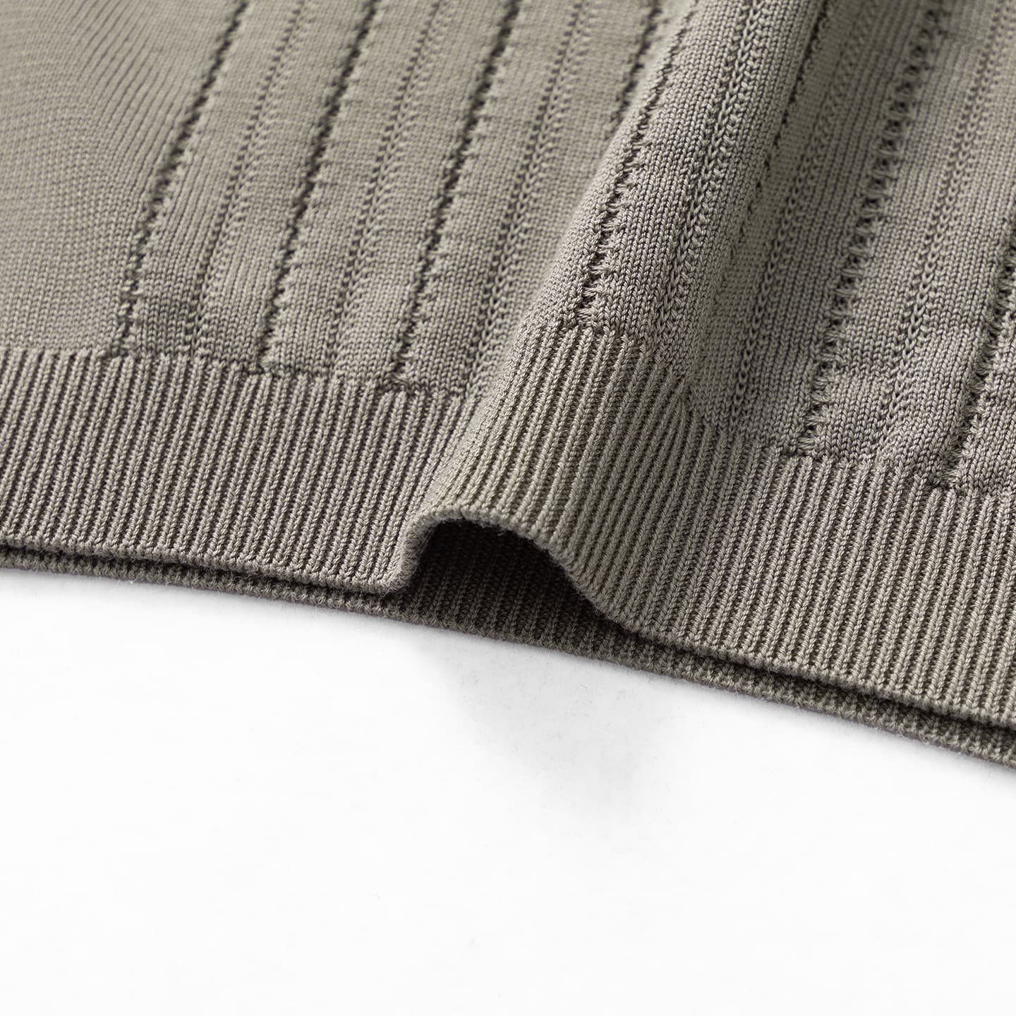 Pietra Ribbed Knit Polo