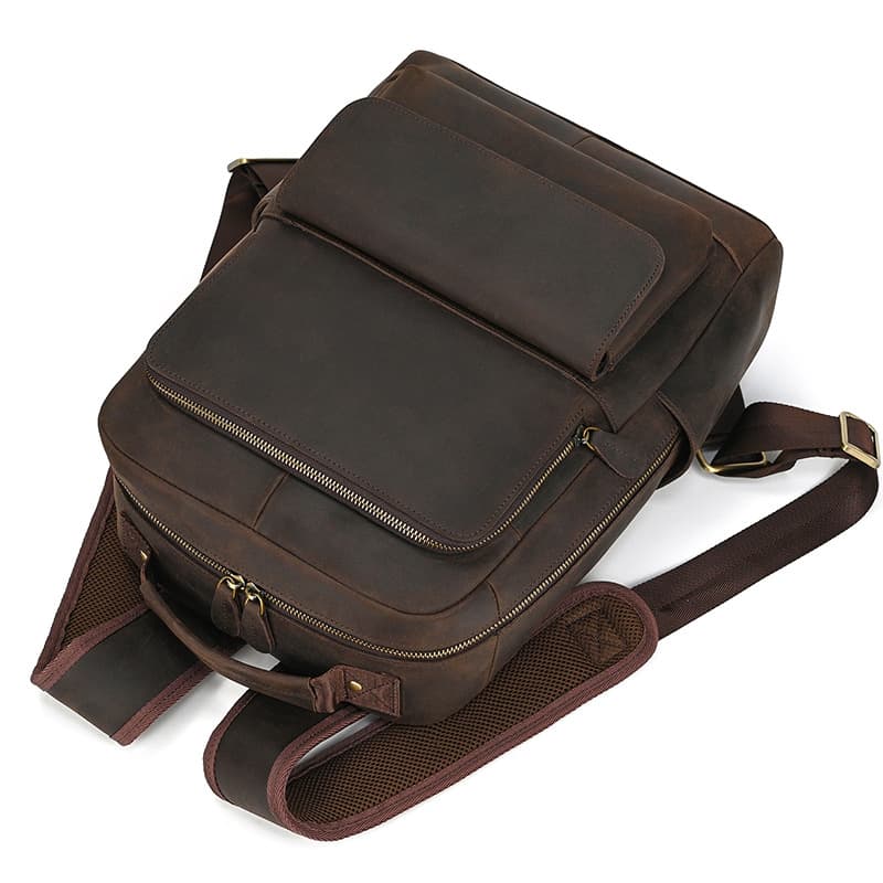 Stancliffe Leather Backpack