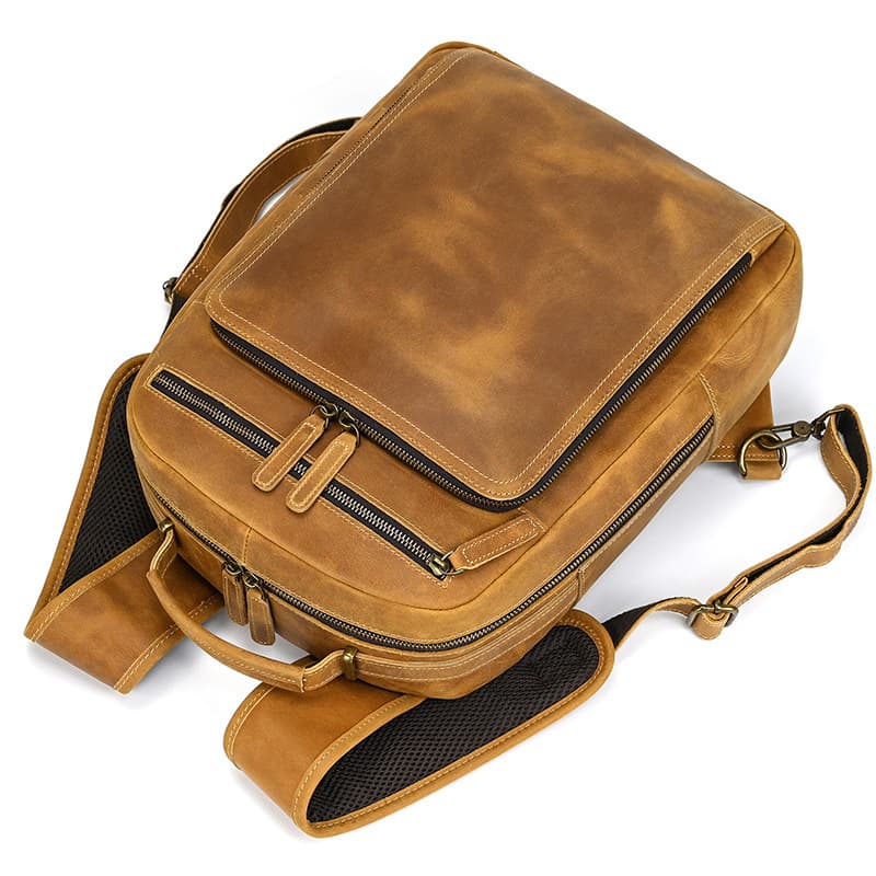 Radnor Leather Laptop Backpack