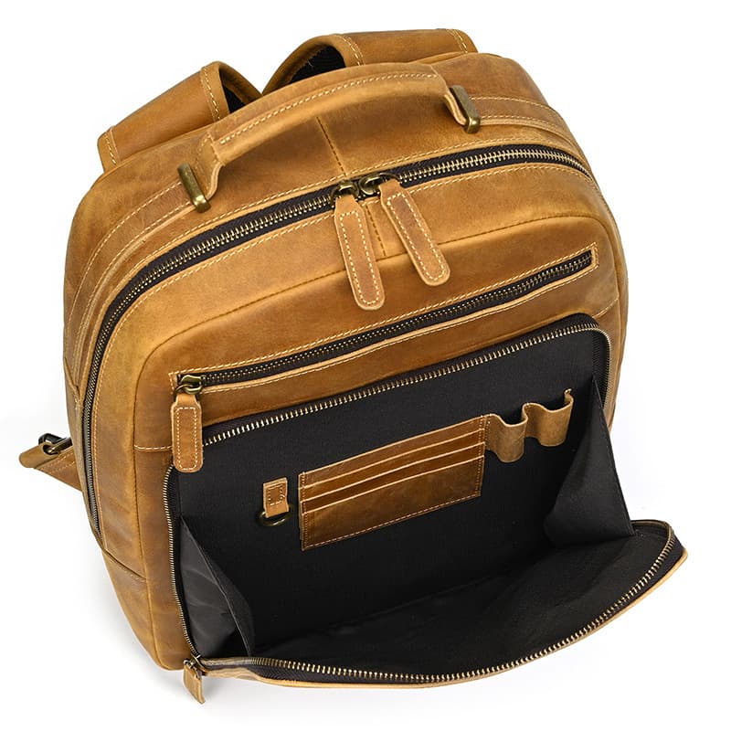 Radnor Leather Laptop Backpack
