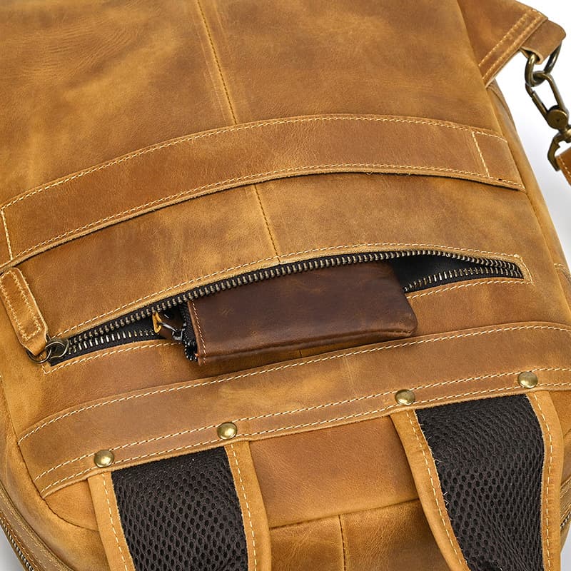 Radnor Leather Laptop Backpack