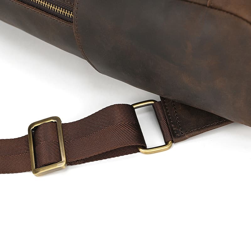 Stancliffe Leather Backpack
