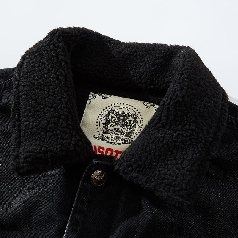 Hackney Sherpa Denim Jacket  - By Qivii