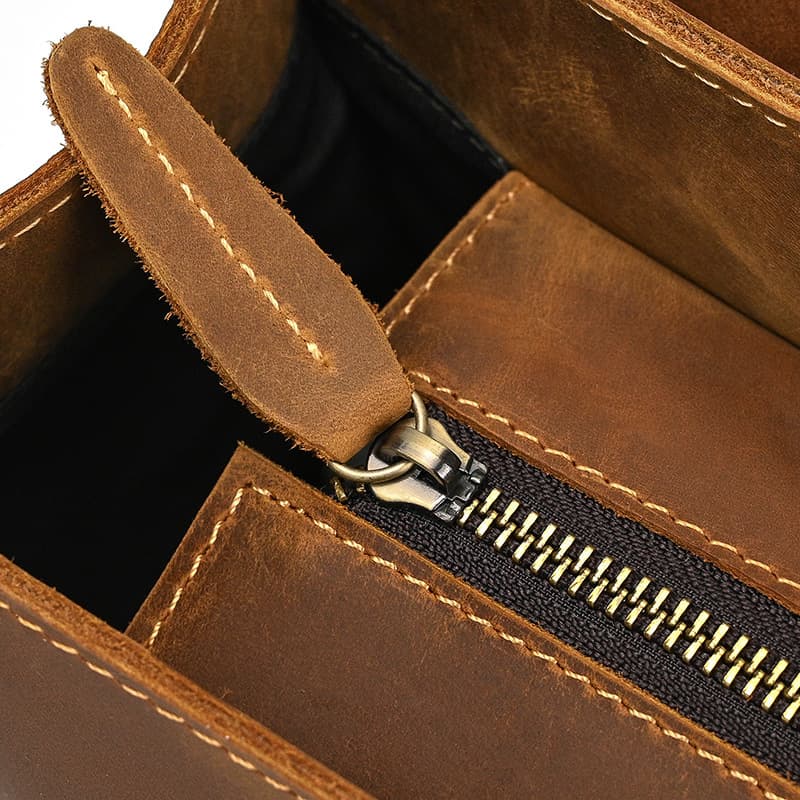 Huxley Vintage Leather Backpack