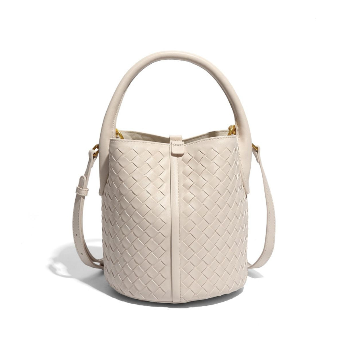 Diana Woven Bucket Bag