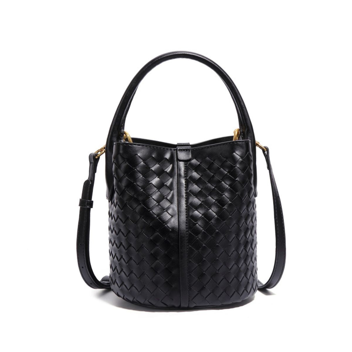 Diana Woven Bucket Bag
