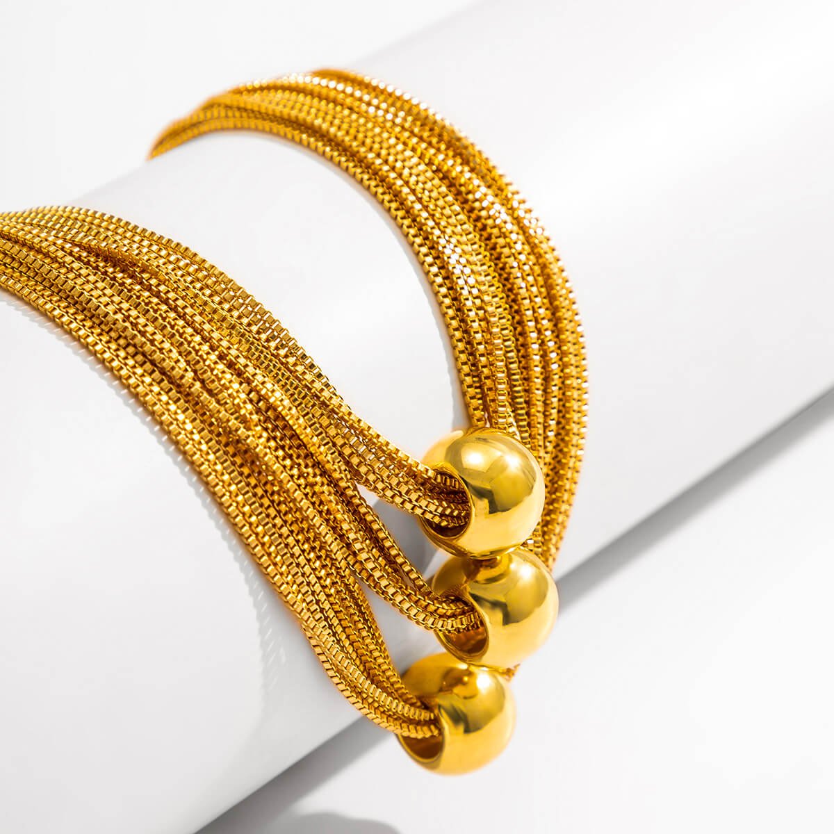 Aria Elegant Sphere Necklace  - By Qivii