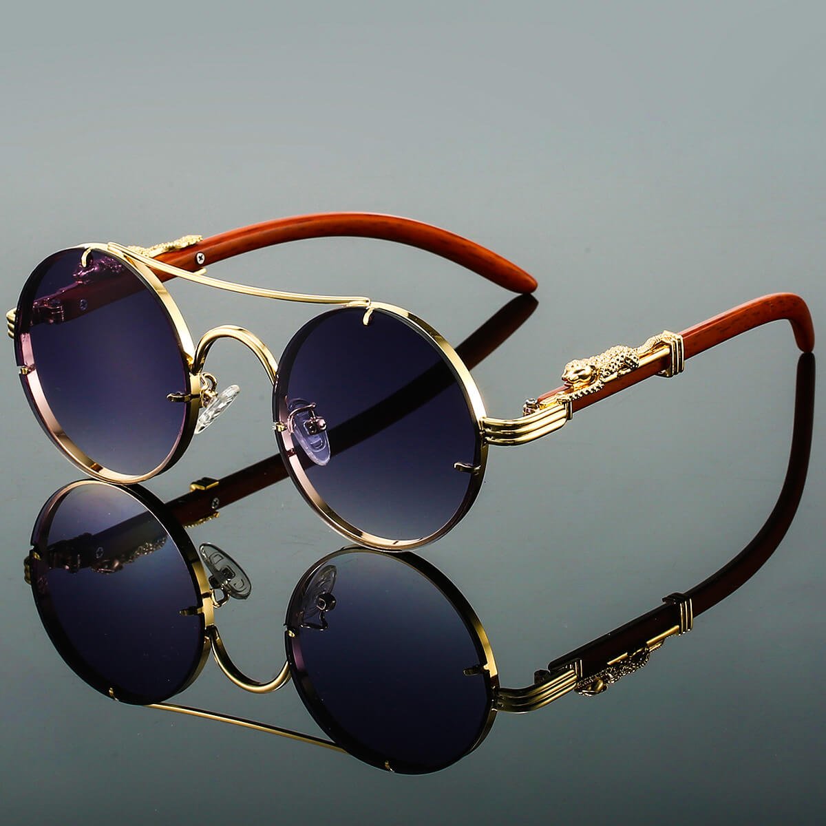 Panthera Onca Retro Shades  - By Qivii