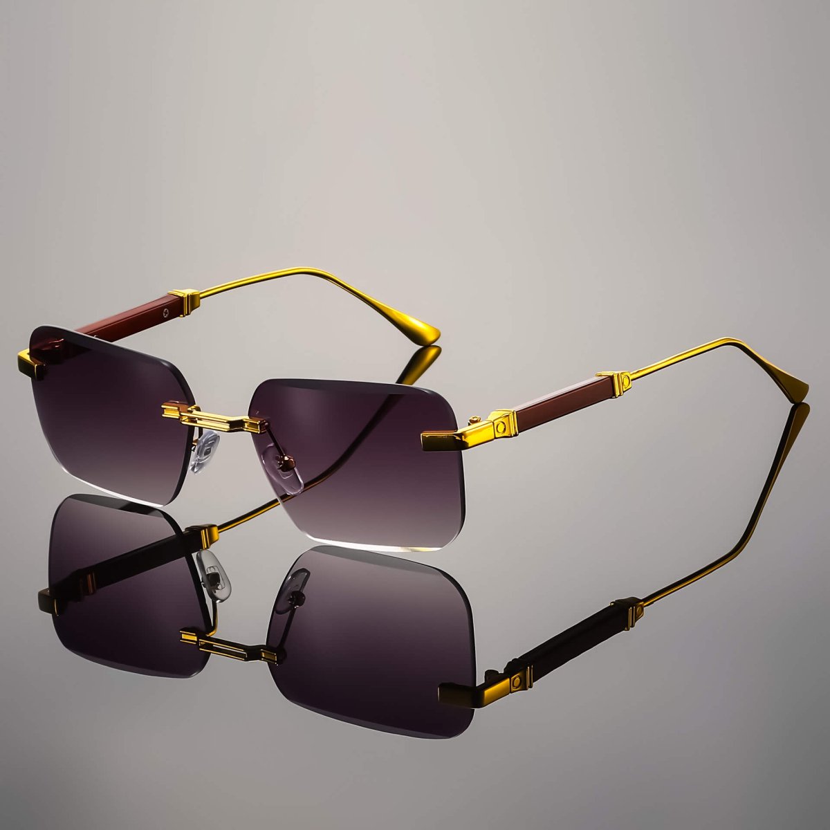 Bruno Valenci Rimless Shades  - By Qivii