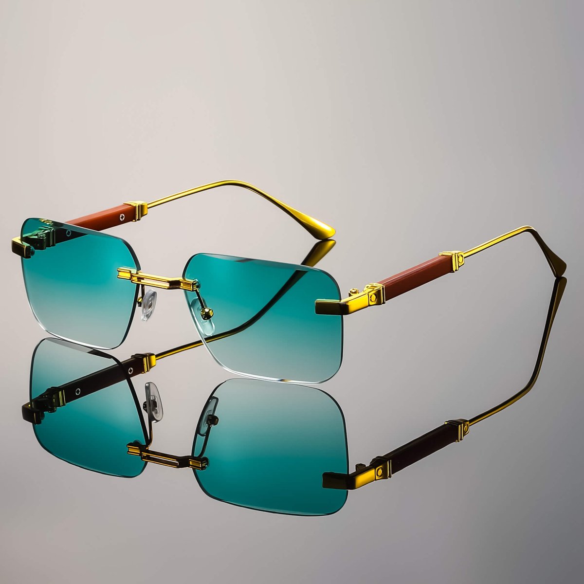 Bruno Valenci Rimless Shades  - By Qivii