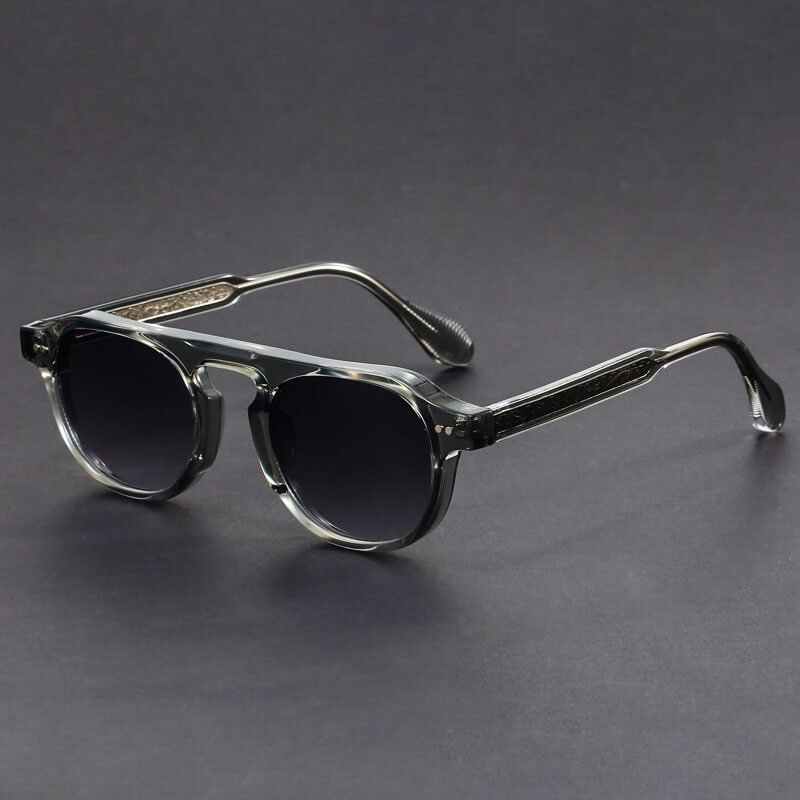 Riccardo Vintage Oval Shades  - By Qivii
