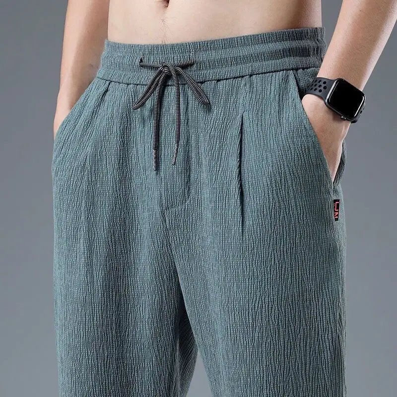 Casual Linen Pants  - By Qivii
