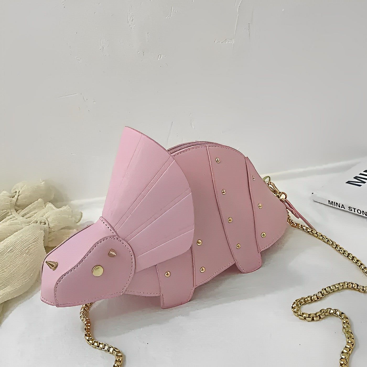 Tricy | Mini Sac Tricératops  - By Qivii