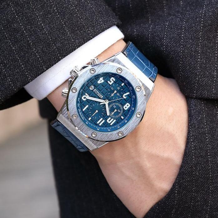 Everyday Chronograaf Horloge  - By Qivii