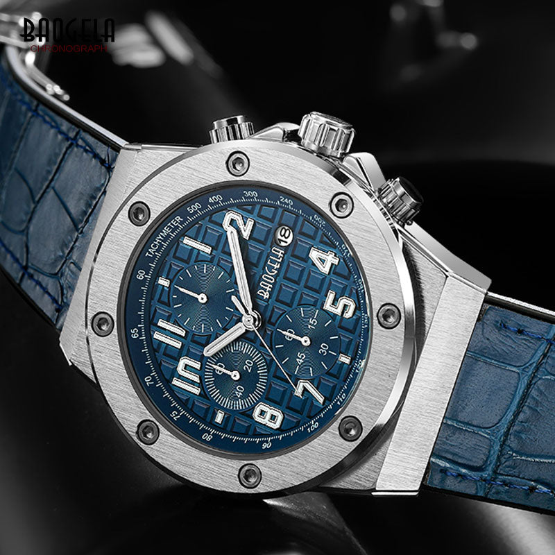 Everyday Chronograaf Horloge  - By Qivii