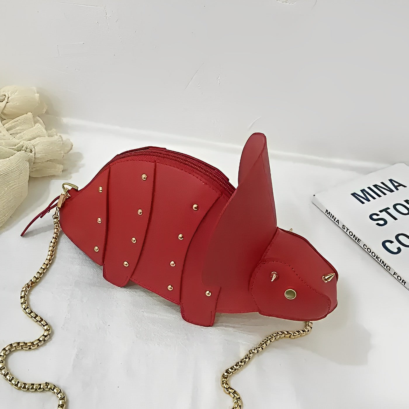 Tricy | Mini Sac Tricératops  - By Qivii