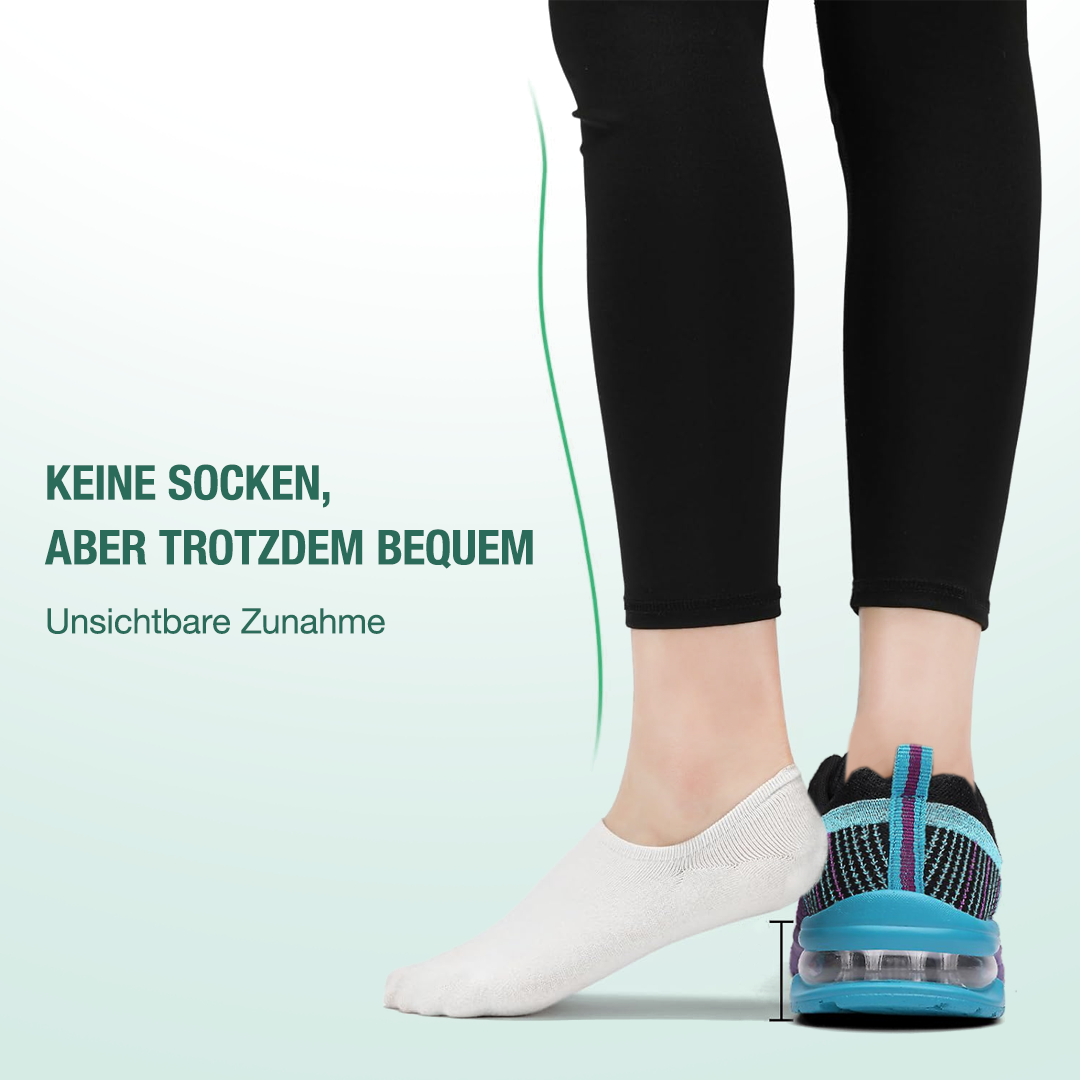 Hildaschritt Orthopädische Schuhe - Schwarz Lila  - By Qivii